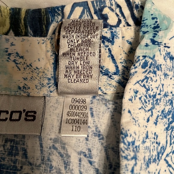 Chico’s Size 3 (16) Unlined Jacket 97% Cotton 3% Spandex Machine Washable - Picture 6 of 6